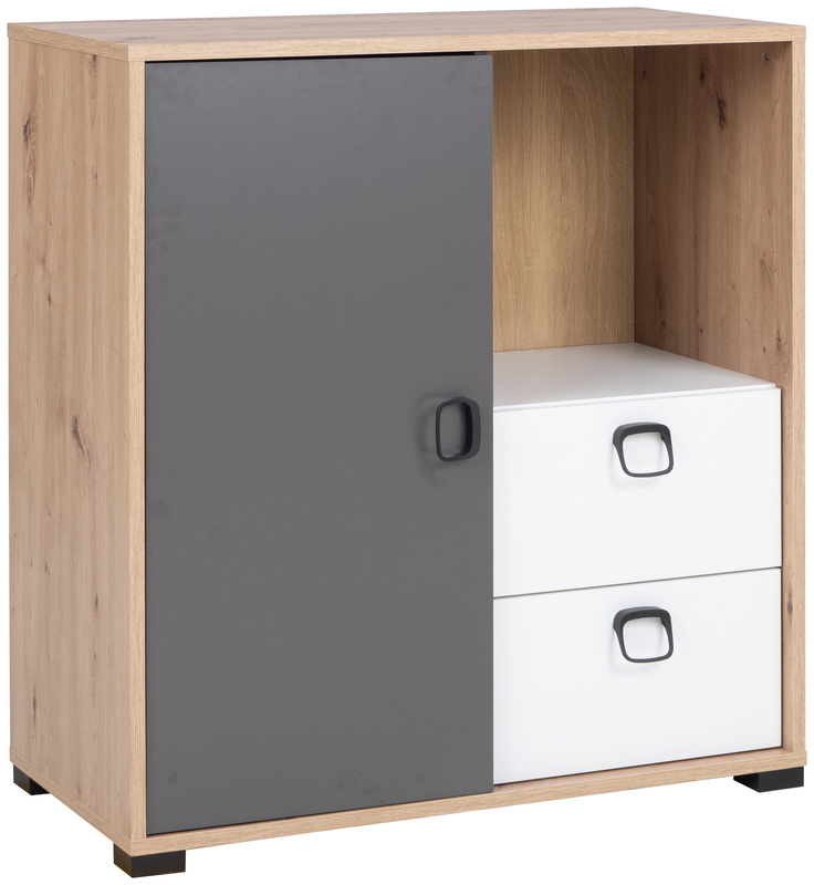 Komoda do pokoju młodzieżowego 80 cm nowoczesna CAMERUN