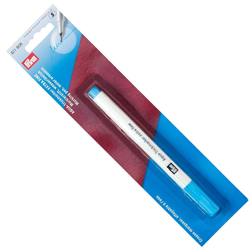 długopis znikający w wodzie niebieski supercienki PRYM 611808 .