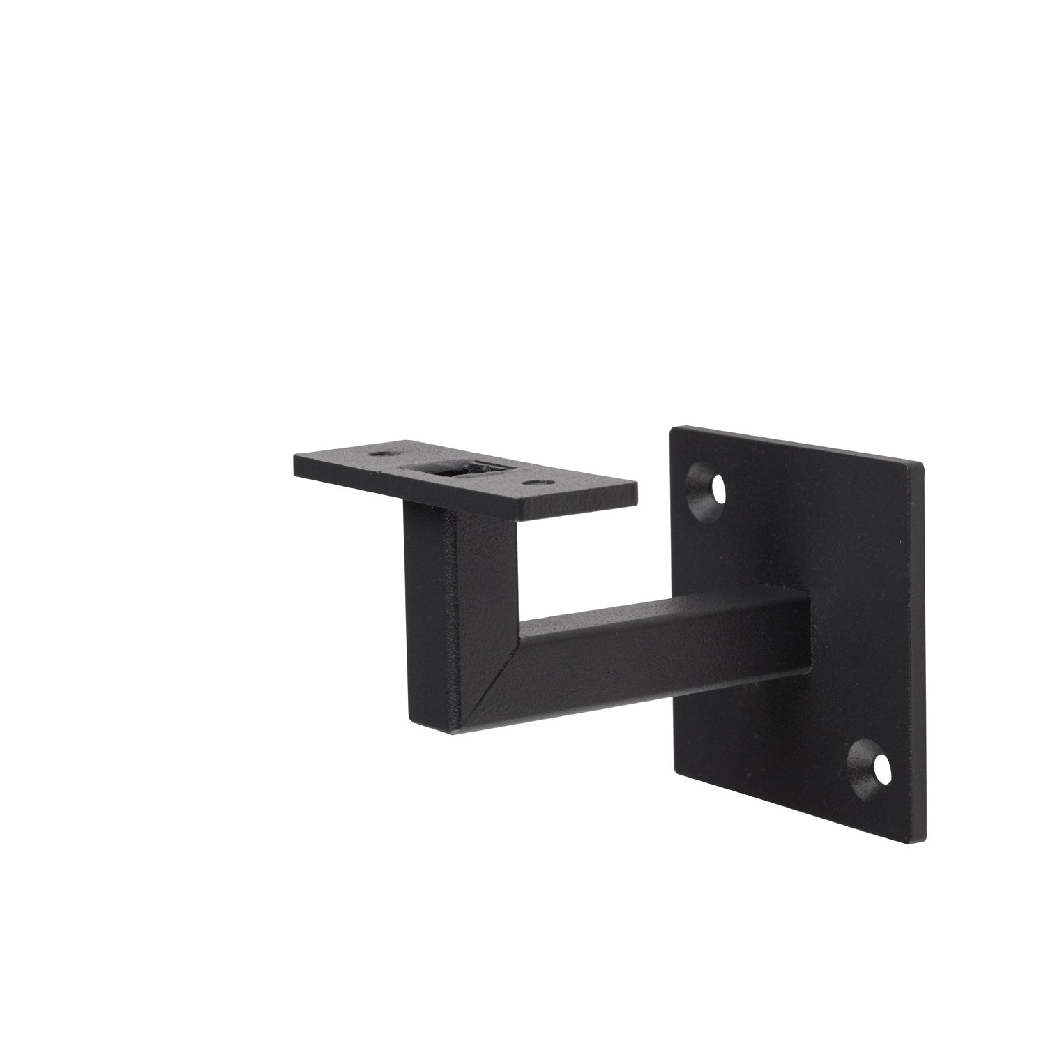 Kornik Wspornik ścienny poręczy płaski 38x48 mm antracyt