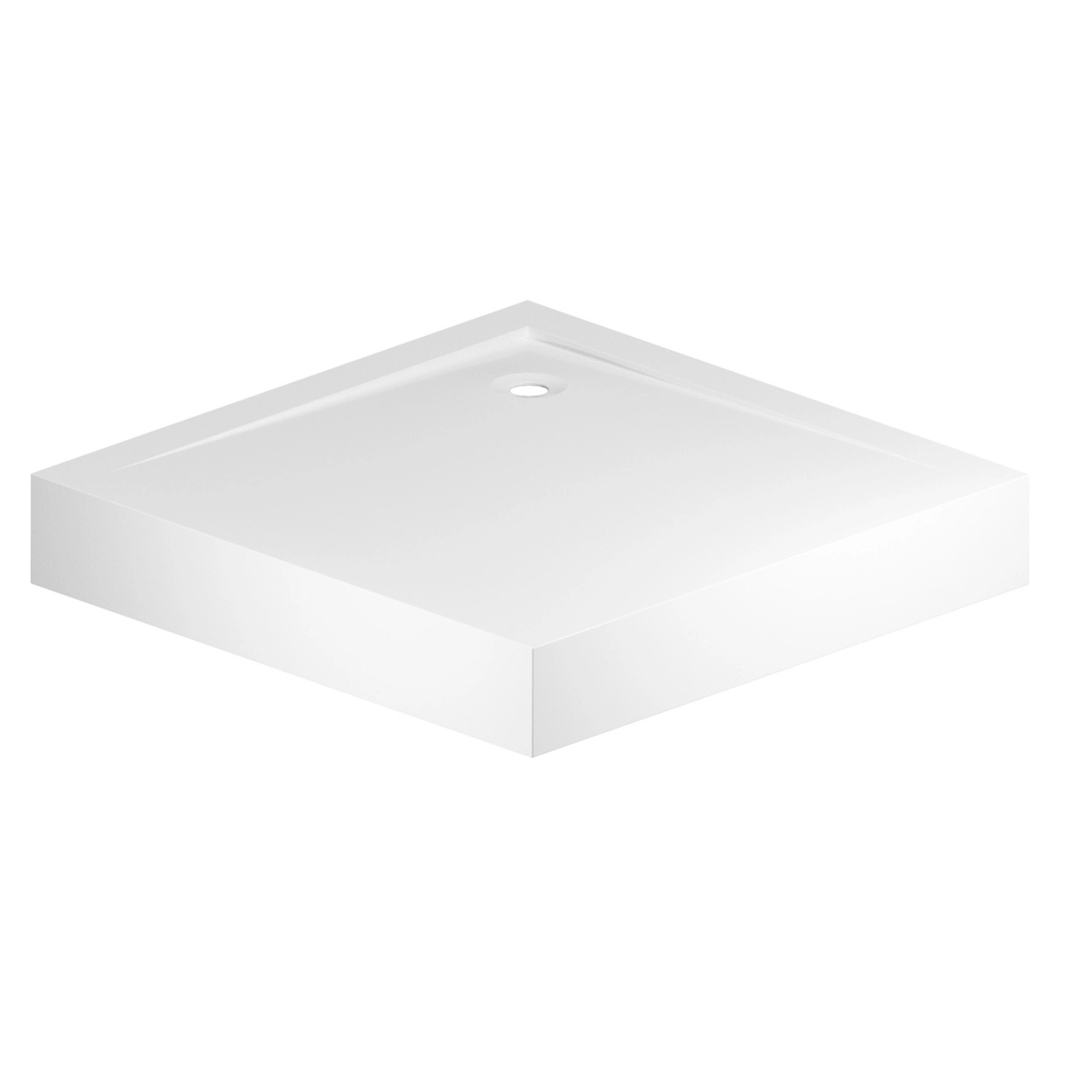 Durasan Brodzik kwadratowy CARO 90 biały 90x90x14