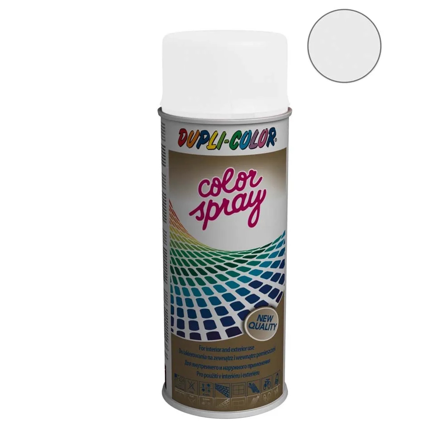 Dupli-Color Lakier ColorSpray biały 400 ml