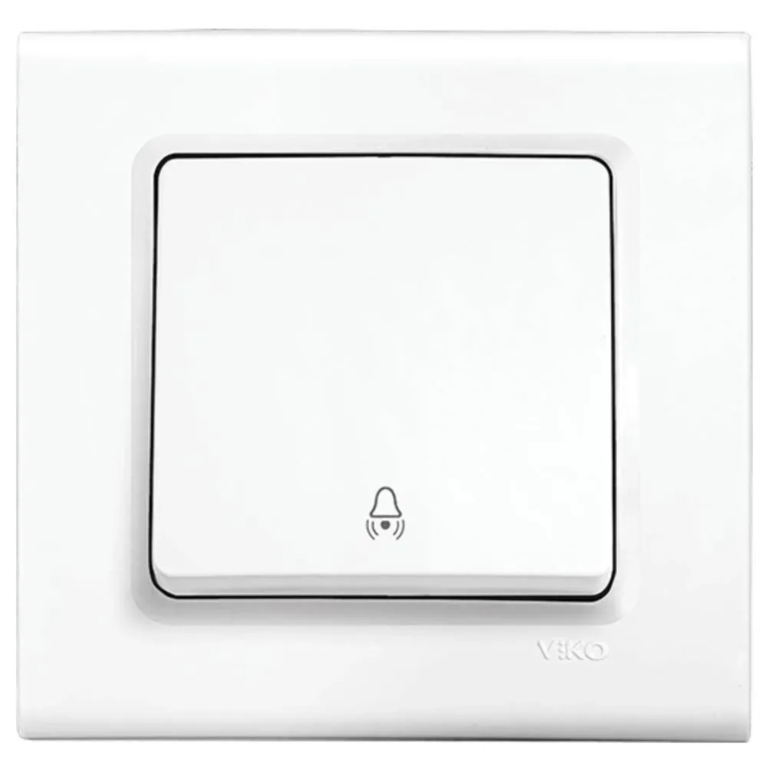 Łącznik dzwonka Linnera S z ramką biały