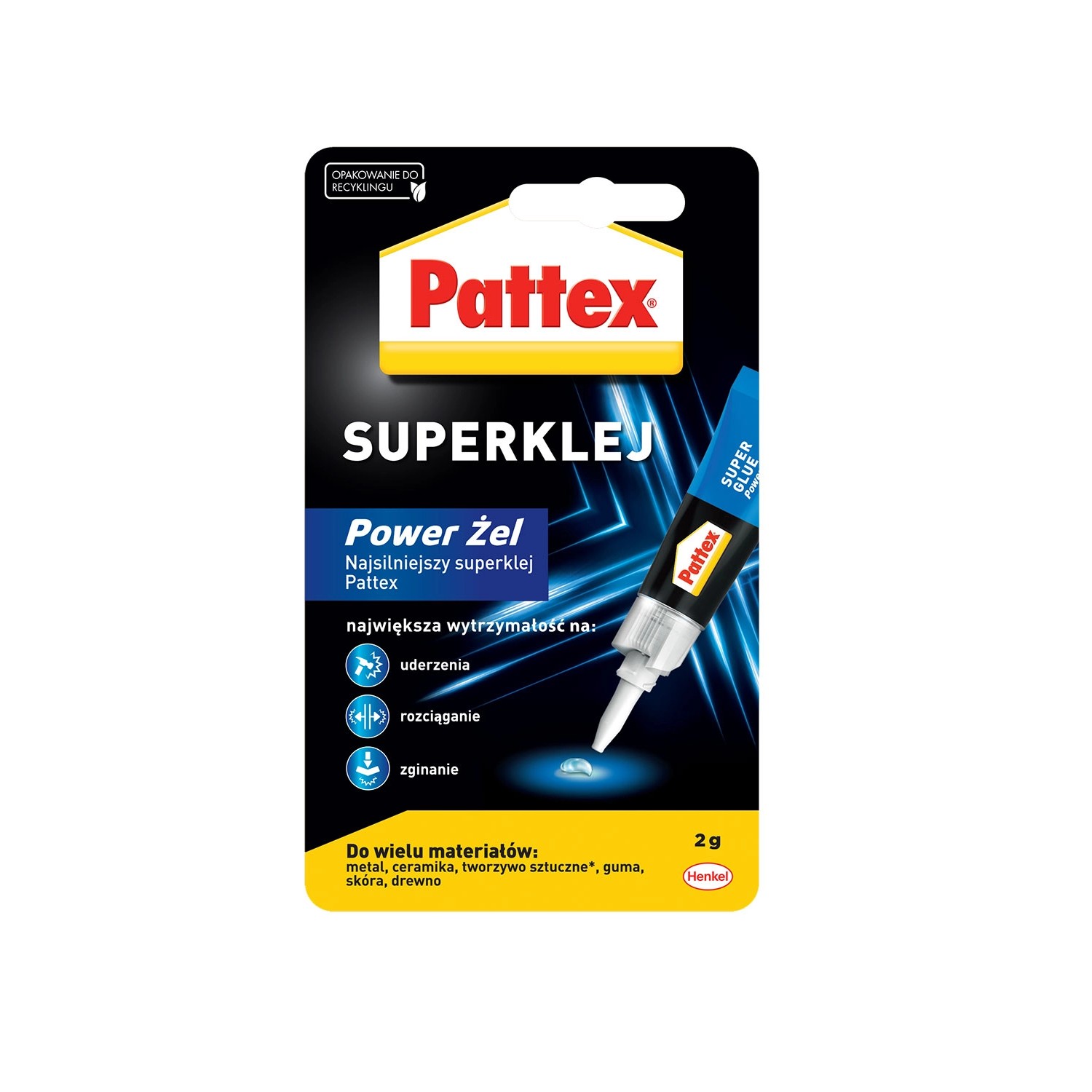 Pattex Klej S.O.S. Super Power Żel 2 g