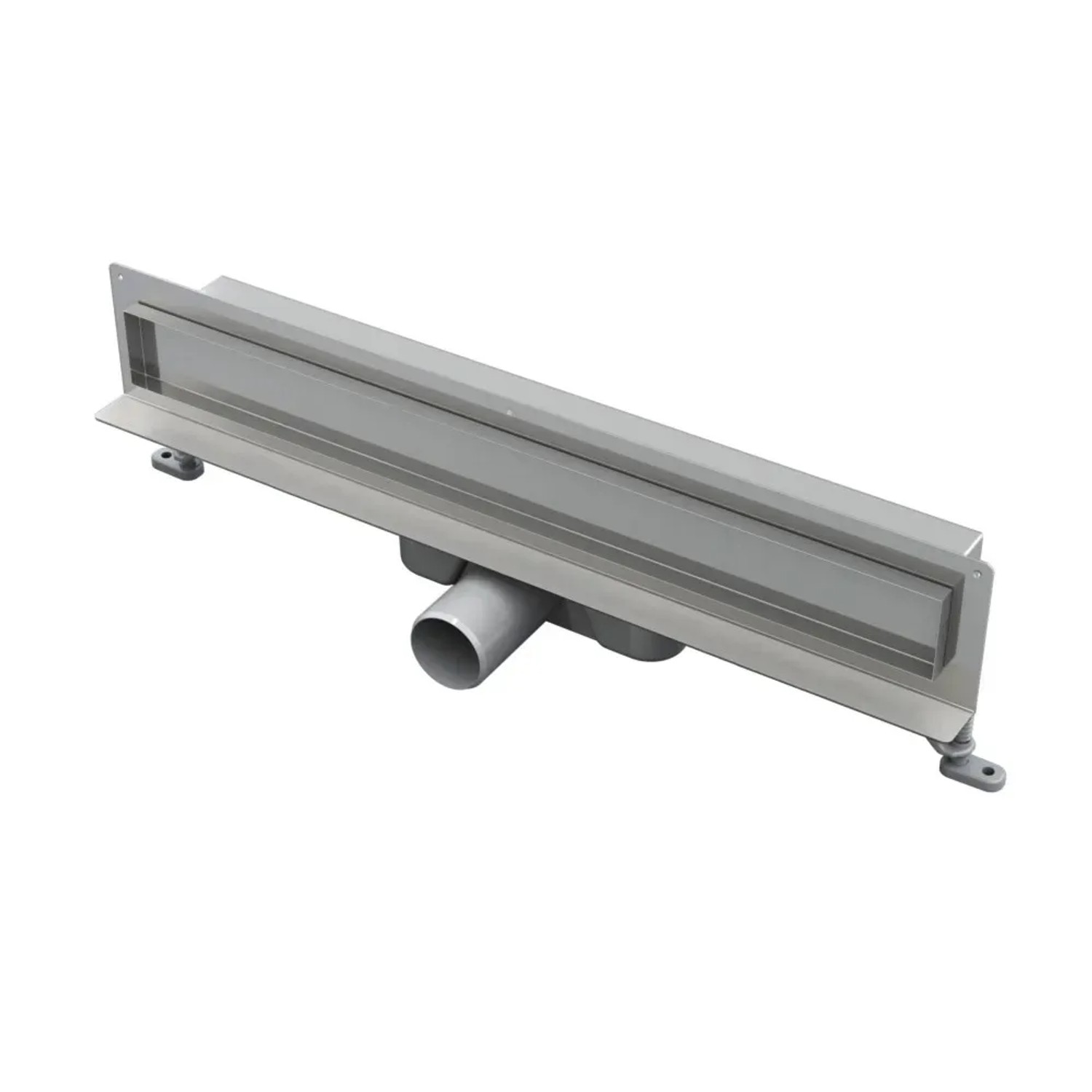 Target Odpływ ścienny płytka stalowa 30 cm