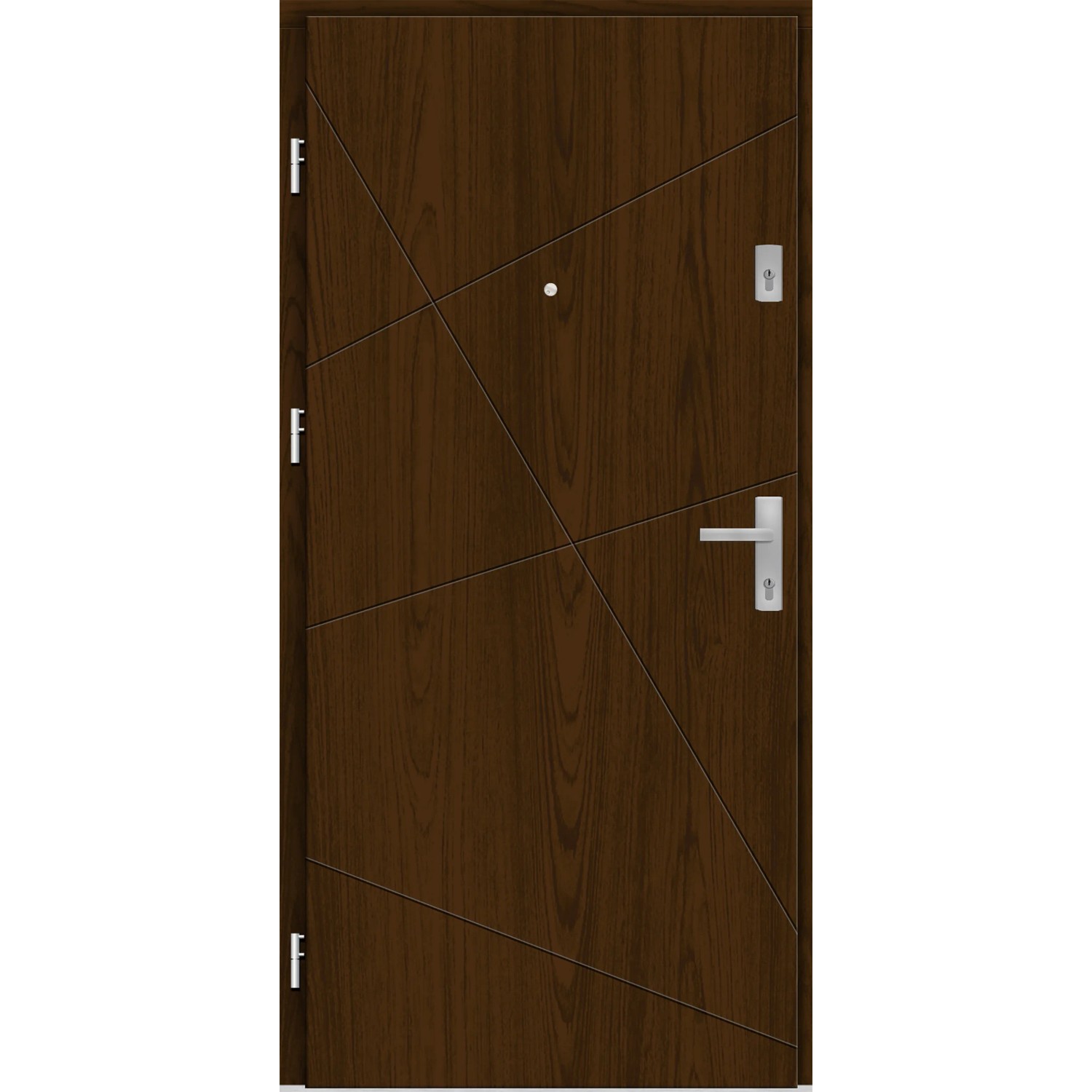 El prema Drzwi wewn klatkowe MATRIX orzech 80L