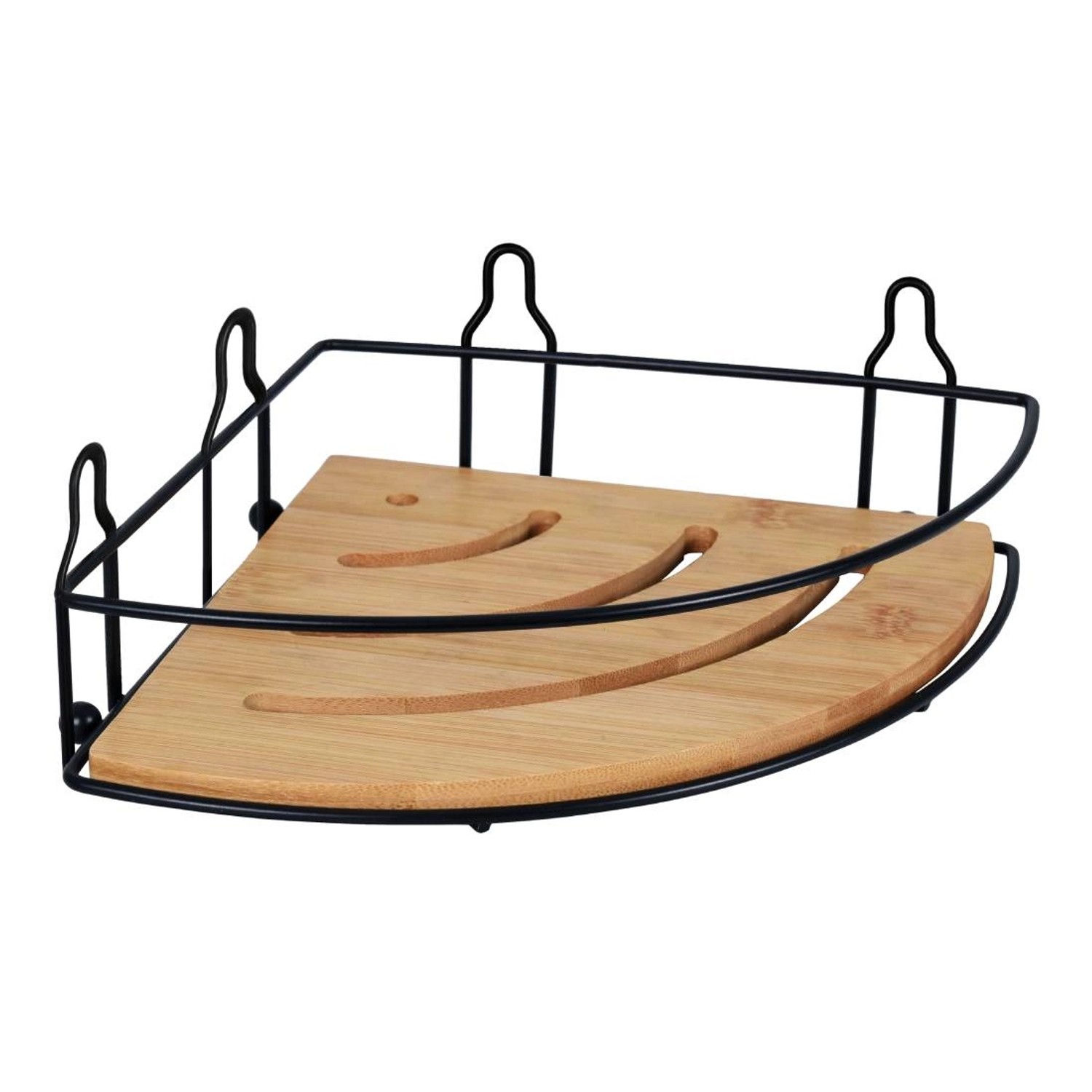 Bisk Półka pojedyncza narożna Umbra