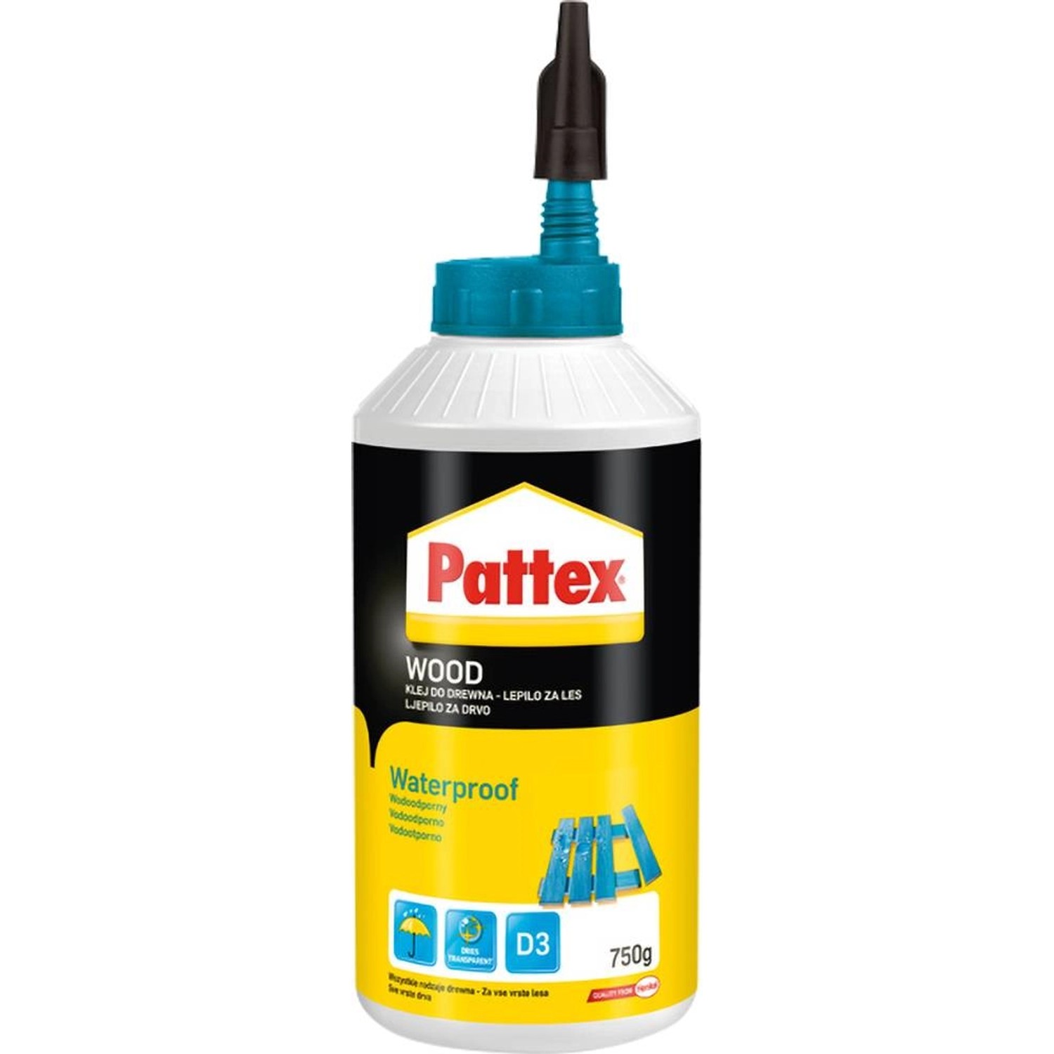 Pattex Klej do drewna wodoodporny 750 g