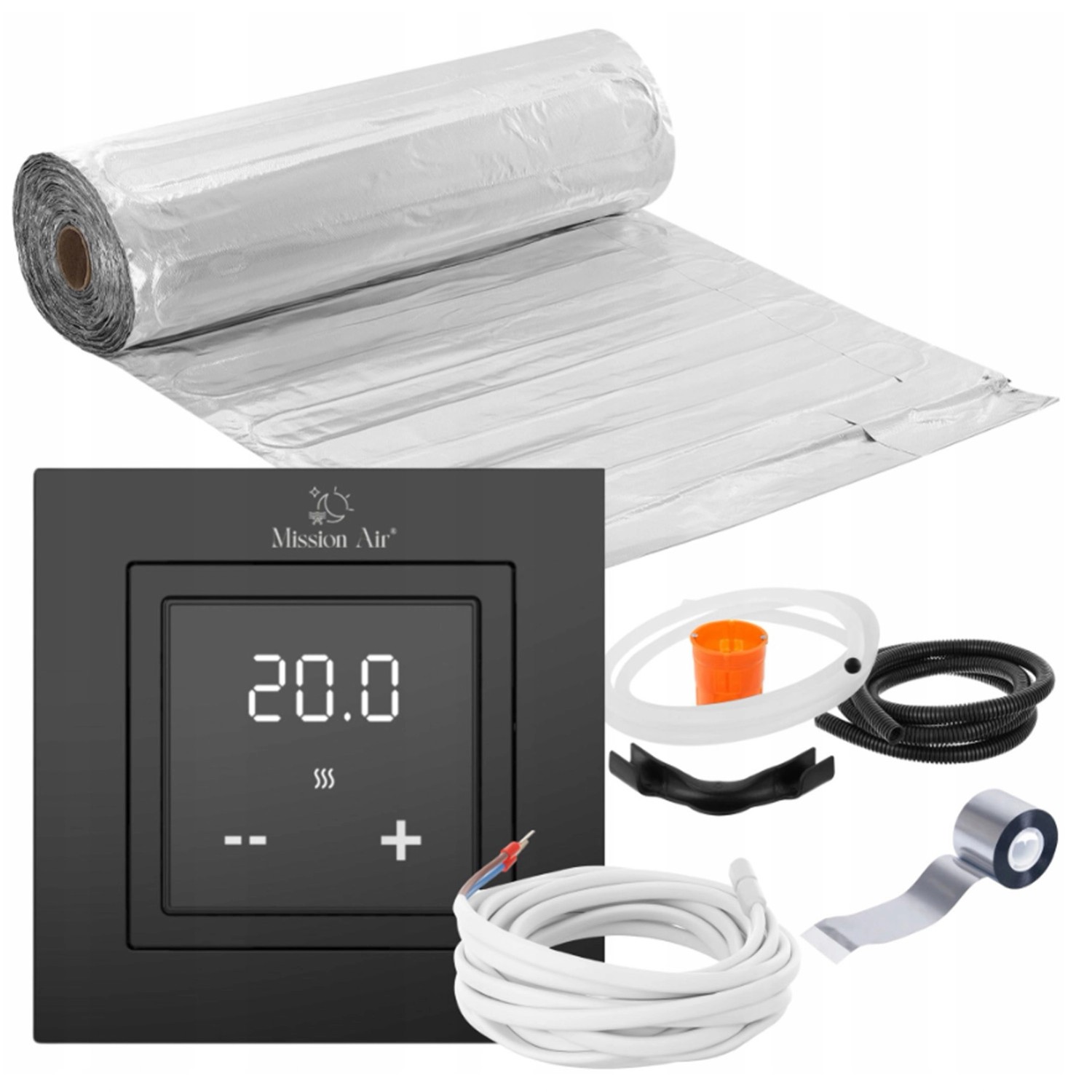 Mission Air Zestaw pod panele Mal 160 +Aries Black 6m2