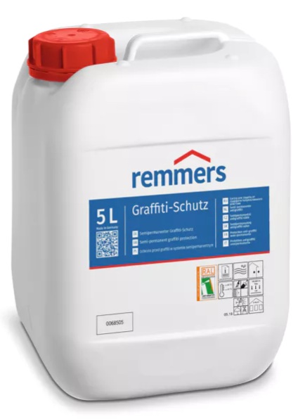 NIESZKODLIWY WODNY ŚRODEK IMPREGNACYJNY DO CHRONY PRZED GRAFFITI Remmers Graffiti Protect 30L