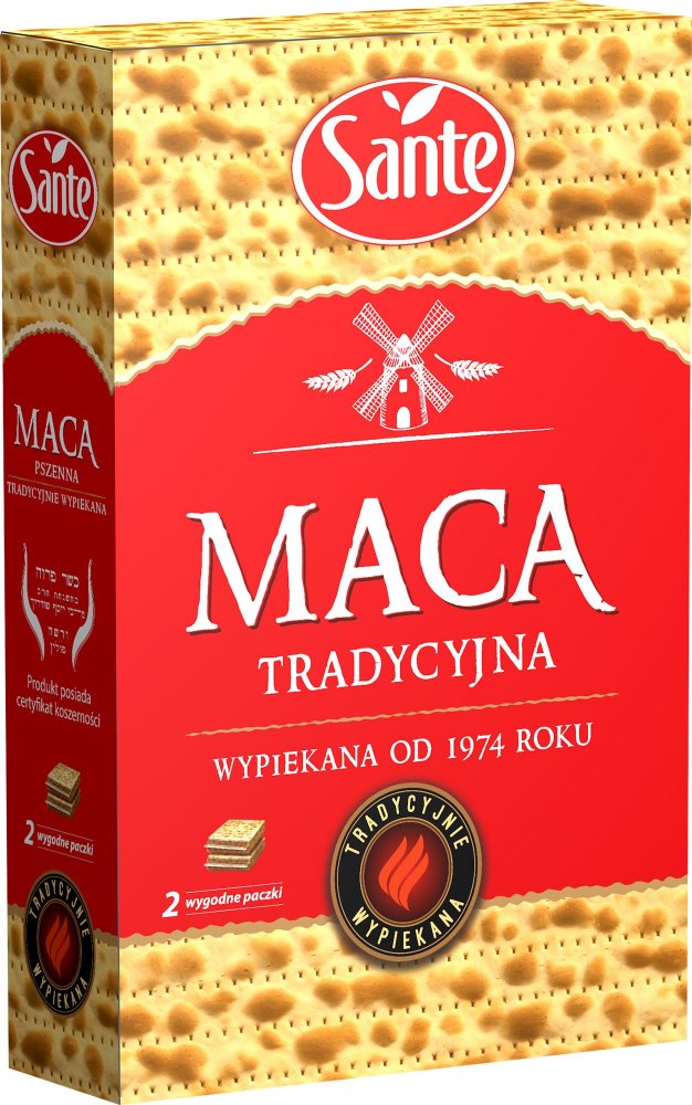Maca pszenna Sante, tradycyjna, 180g