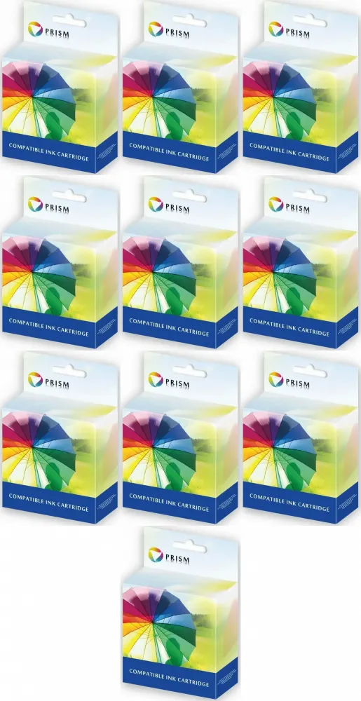 10x Tusz Prism (LC525XL), 11ml, 1500 stron, cyan (błękitny)