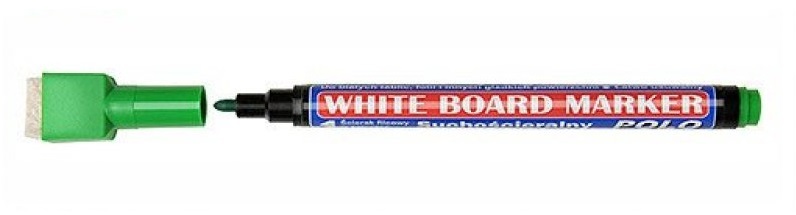 Marker suchościeralny Kamet Polo, okrągła, 2 mm, zielony