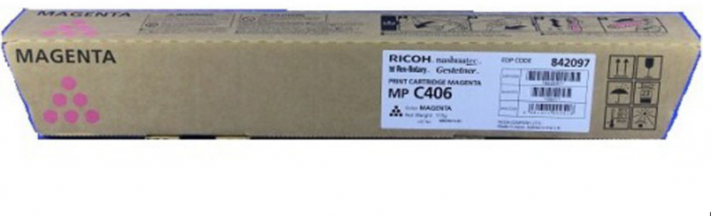 Toner Ricoh (842097), 6000 stron, magenta (purpurowy)