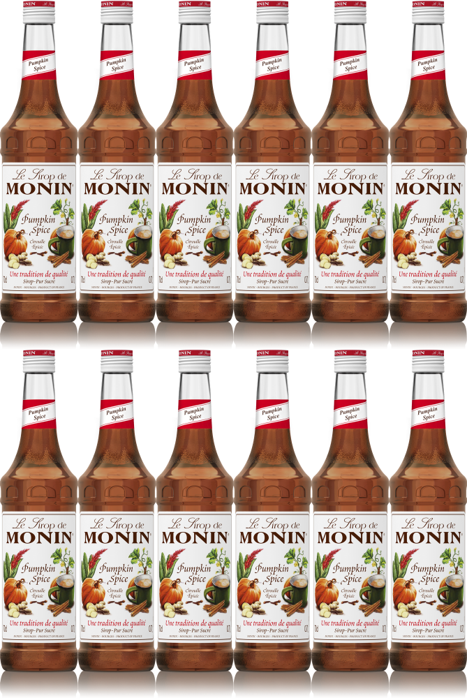 12x Syrop Monin, dyniowo korzenny, 700ml
