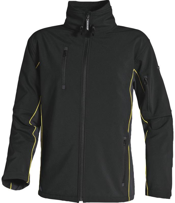 Bluza softshell Delta Plus Horten2, rozmiar XL, czarno-żółty