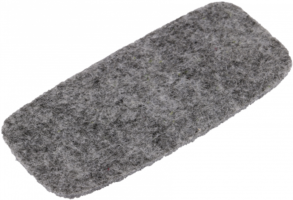 Wkład filcowy do gąbki magnetycznej 2x3, Starboard, 10 sztuk, szary