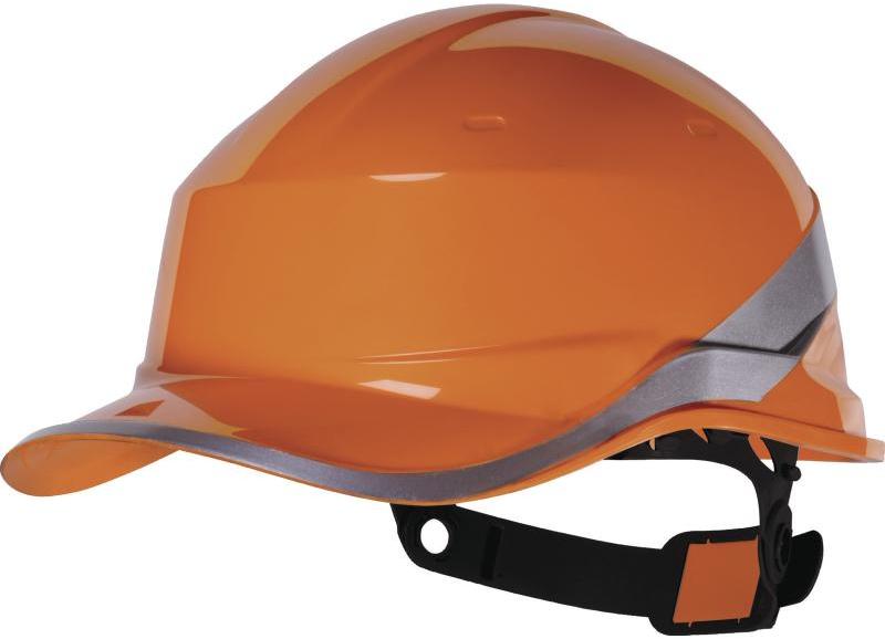 Hełm ochronny Delta Plus Diamond V, pomarańczowy