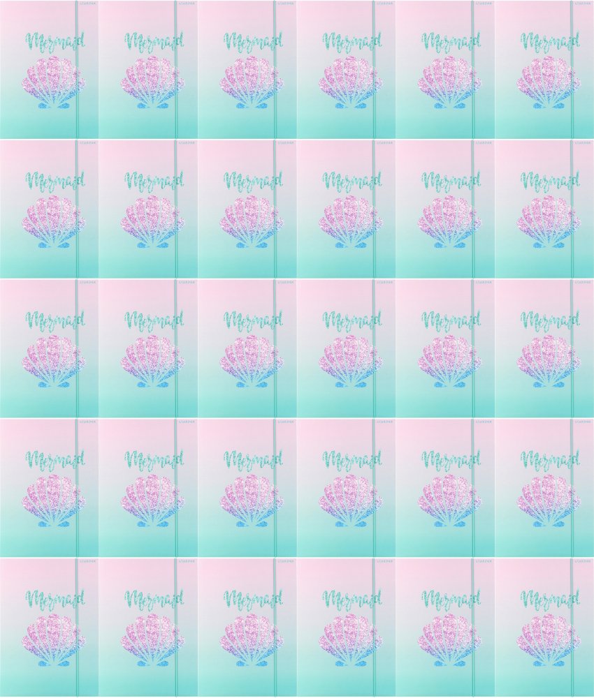 30x Teczka z gumką Starpak Shell, A4, mix wzorów