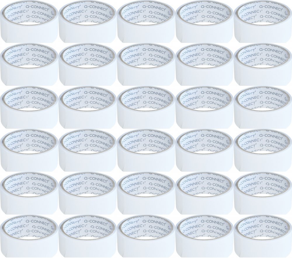 50x Taśma dwustronna Q-CONNECT, 38mm x 5m, przezroczysty