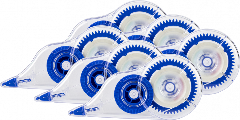 6x Korektor w taśmie Grand BinBin, 5mmx8m