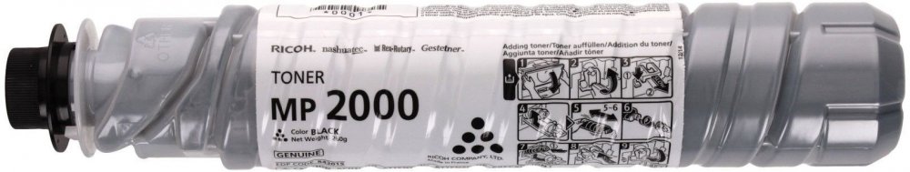 Toner Ricoh 1230D (842015, 842340), 9000 stron, black (czarny)