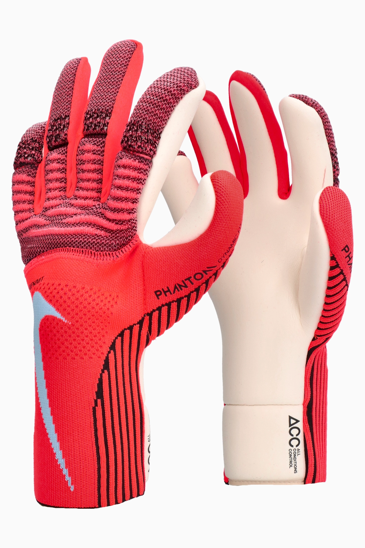 Rękawice Nike Phantom Dynamic Fit - Czerwony
