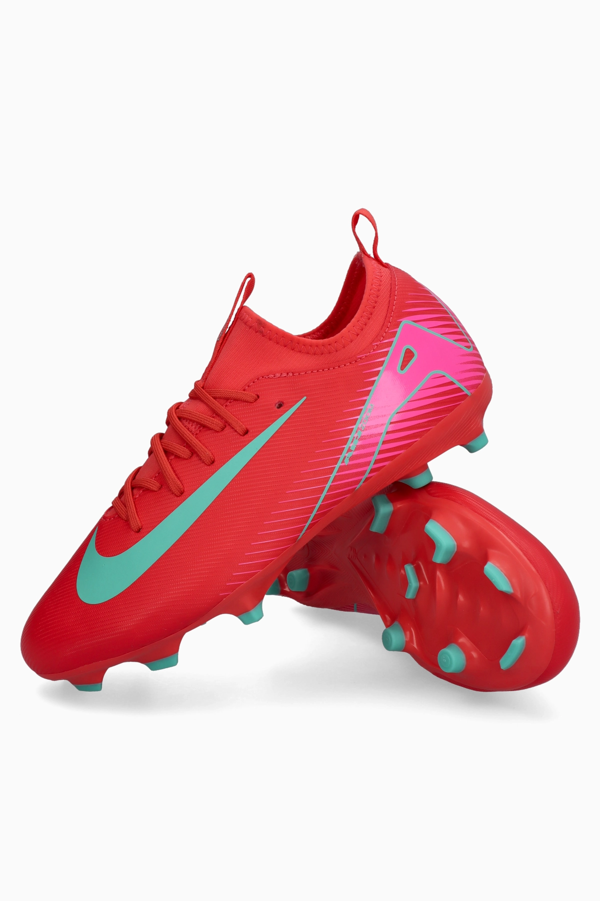 Korki Nike Zoom Mercurial Vapor 16 Academy FG/MG Junior - Czerwony