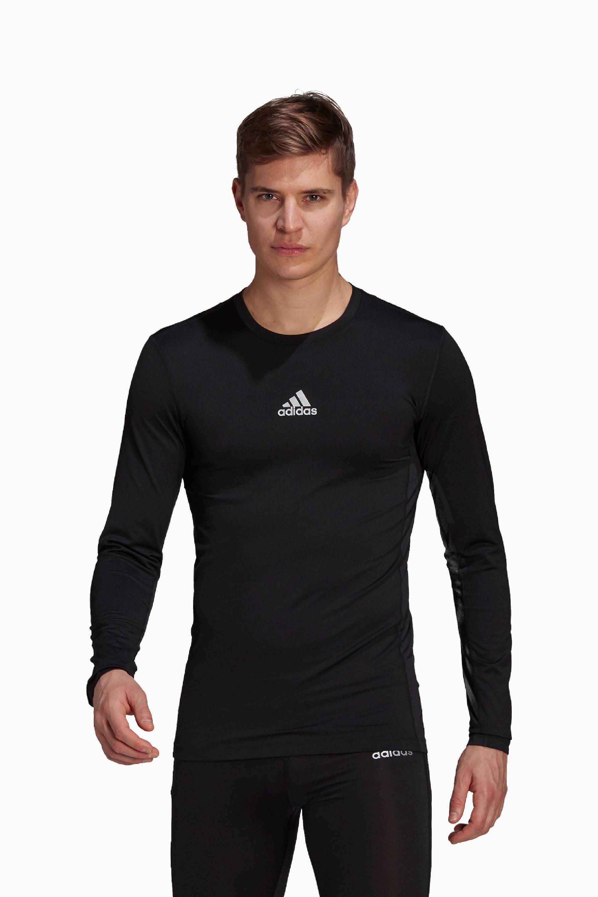 Koszulka Termoaktywna adidas Techfit Compression LS - Czarny