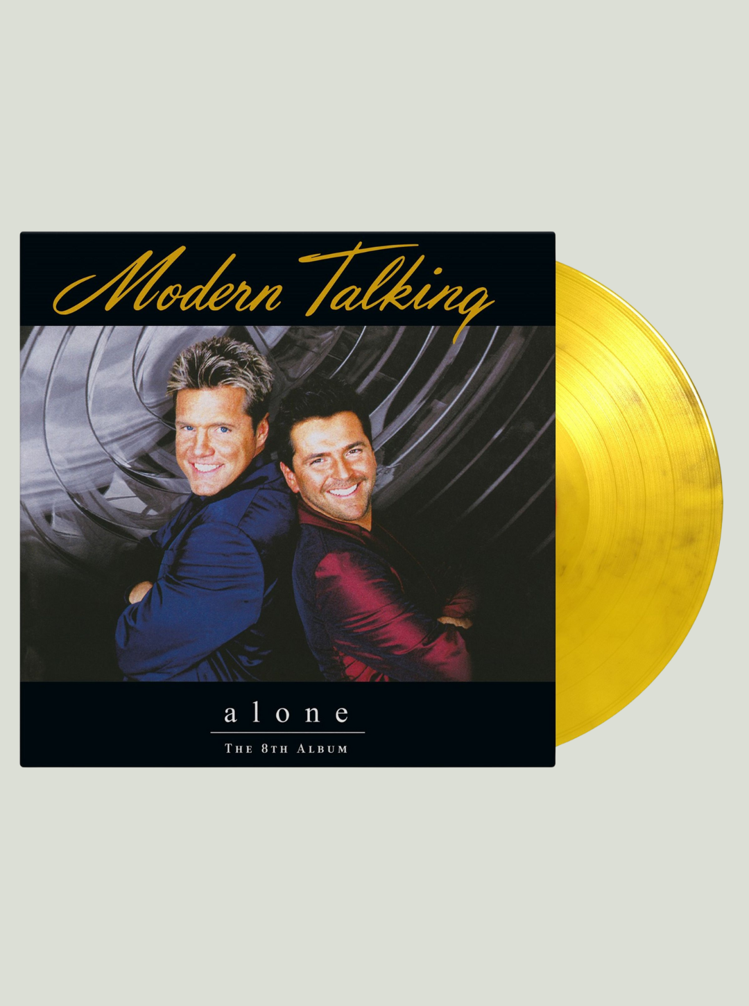 Płyta winylowa Modern Talking - Alone, The 8th Album (180g) (Limited Numbered Edition) (Yellow & Black Marbled Vinyl)