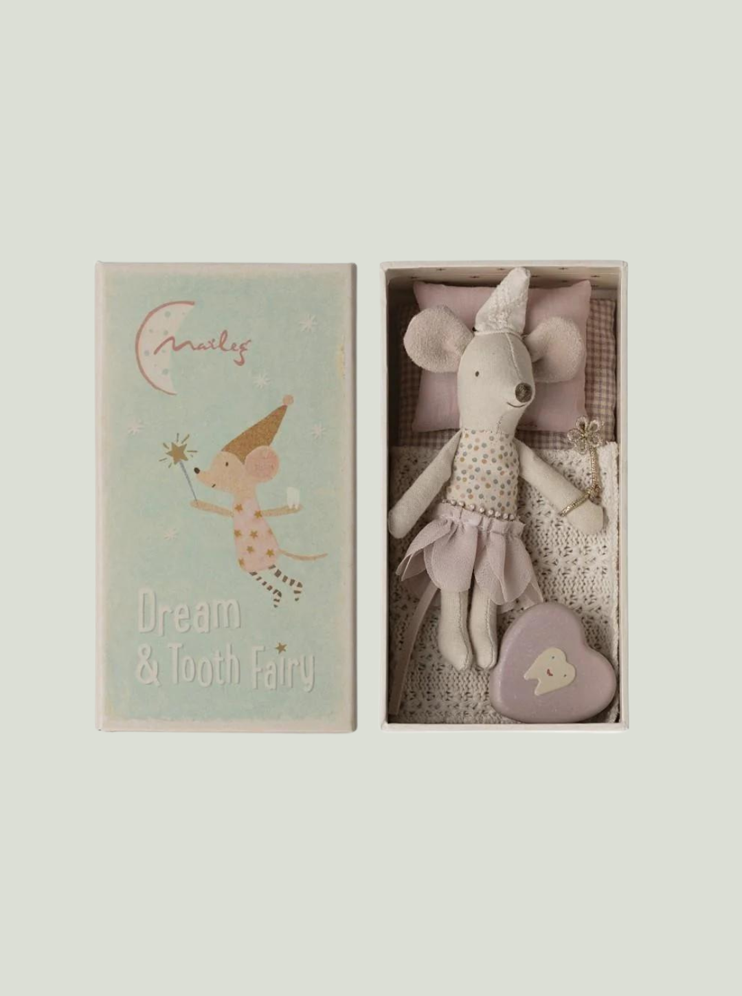 MAILEG Myszka Myszka Wróżka Zębuszka w pudełku po zapałkach, Little sister