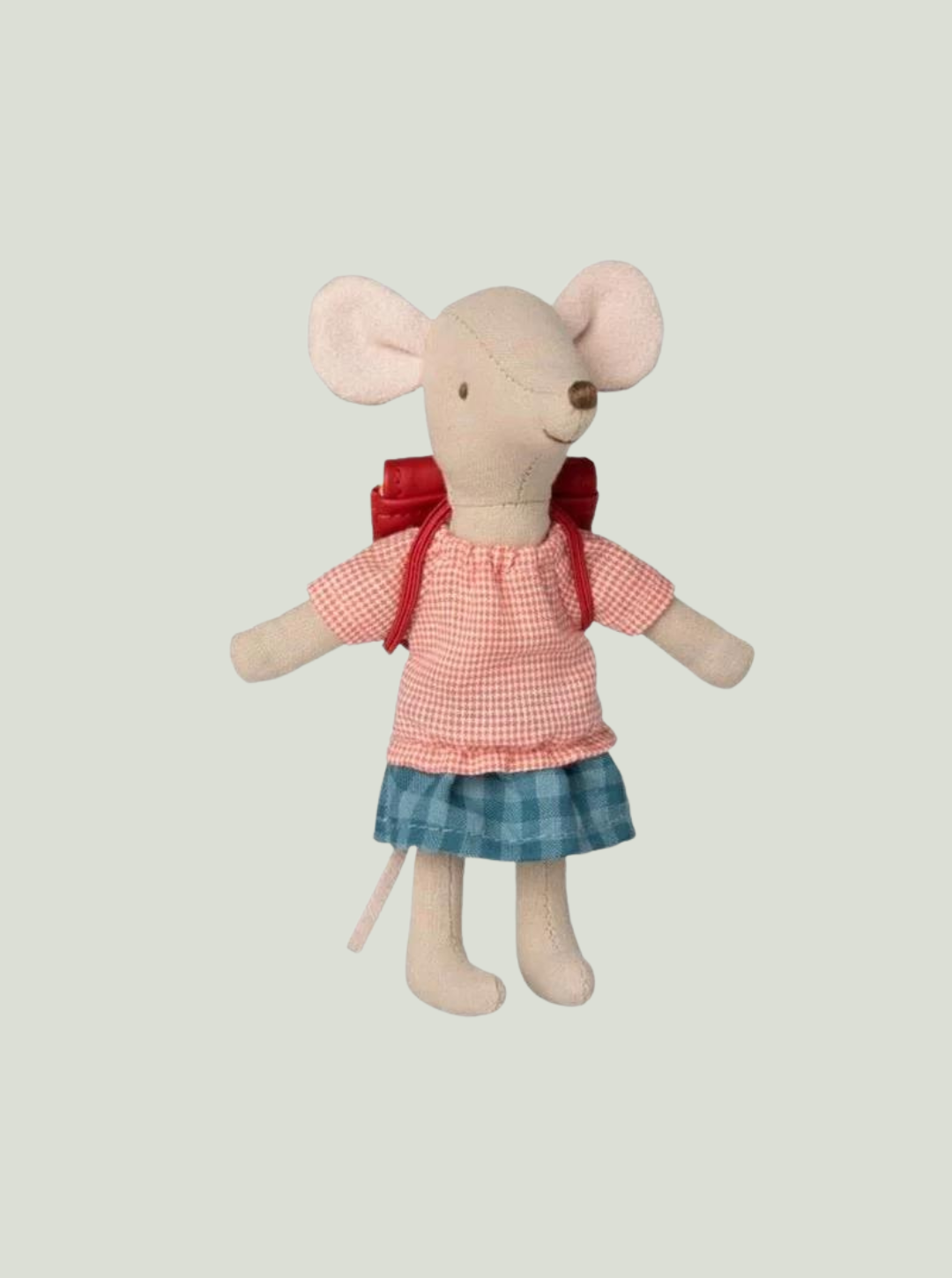 MAILEG Myszka - Big sister, Tricycle - Red