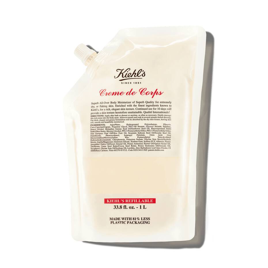 Kiehl's Creme de Corps - Krem do ciała 1 litr - Refill