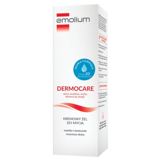 Emolium dermocare - kremowy żel do mycia, od 1 miesiąca, 200 ml