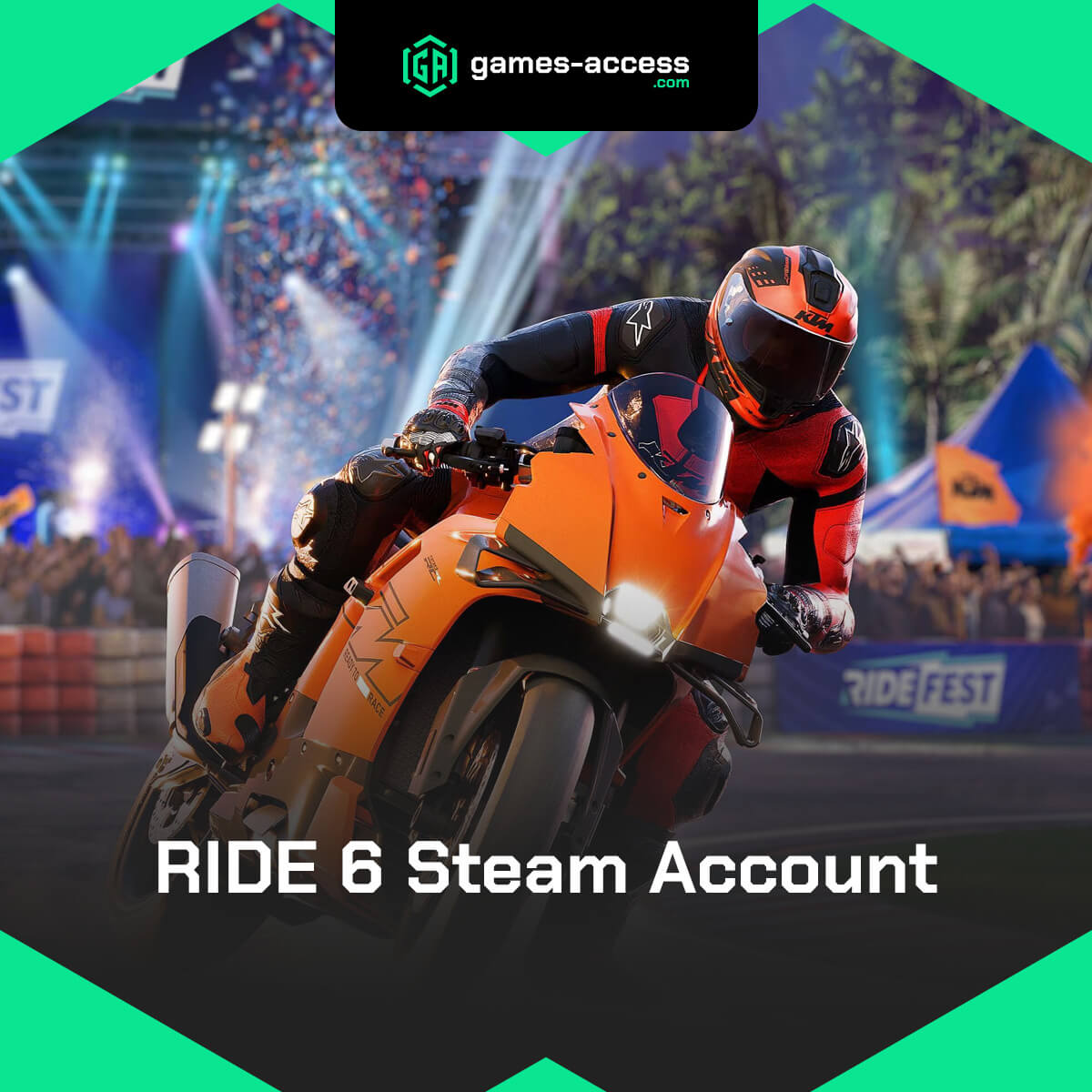 RIDE 6 PC Steam Account – Offline Access