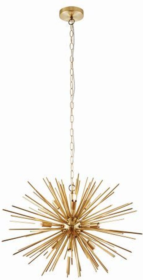 Endon Orta lampa wisząca 9x25 W złota 70575