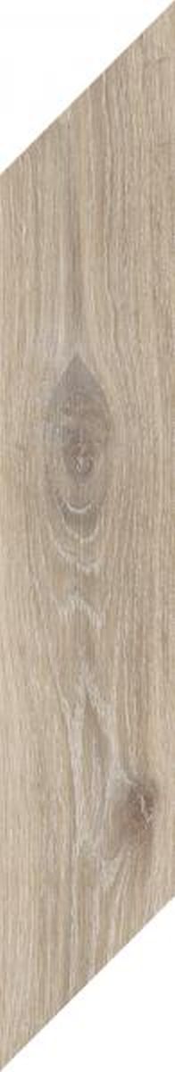 Paradyż Heartwood Cardamon Chevron płytka ścienno-podłogowa 9,8x59,8 cm prawa beżowy mat