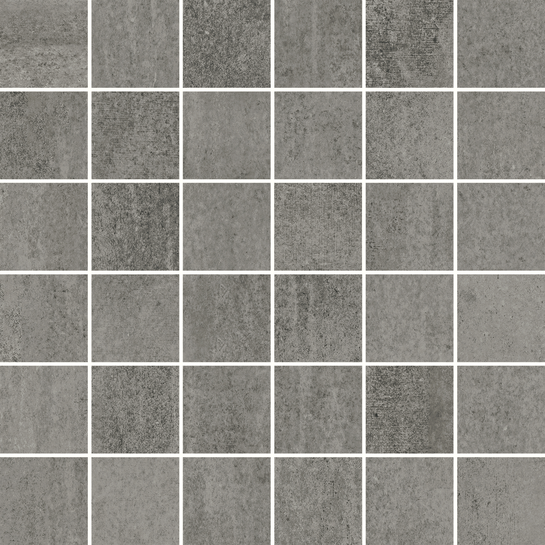 Opoczno Grava grey mosaic matt mozaika ścienno-podłogowa 29,8x29,8 cm szary mat
