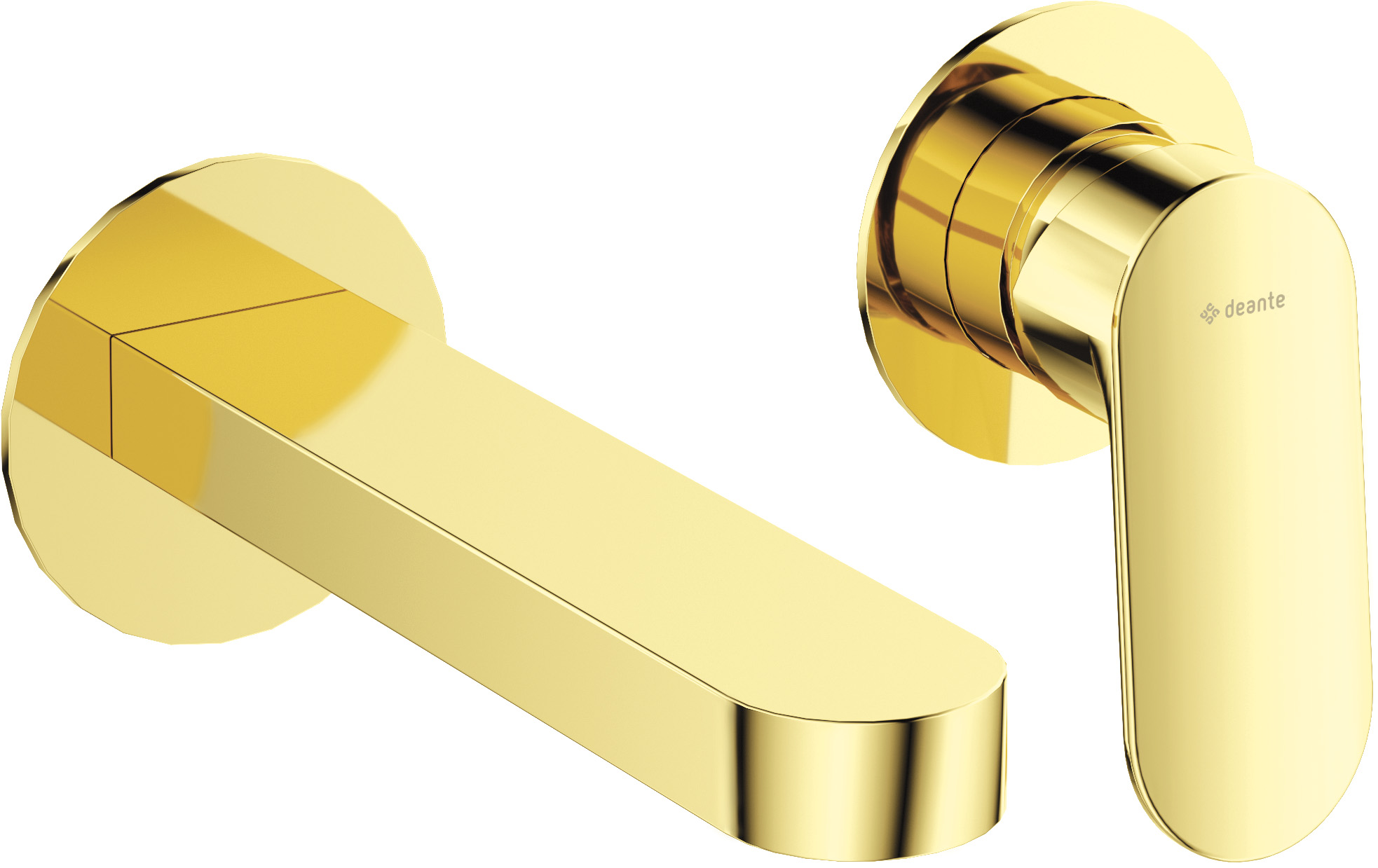 Deante Alpinia bateria umywalkowa podtynkowa złota BGAZ55L - Wysyłka w 24h