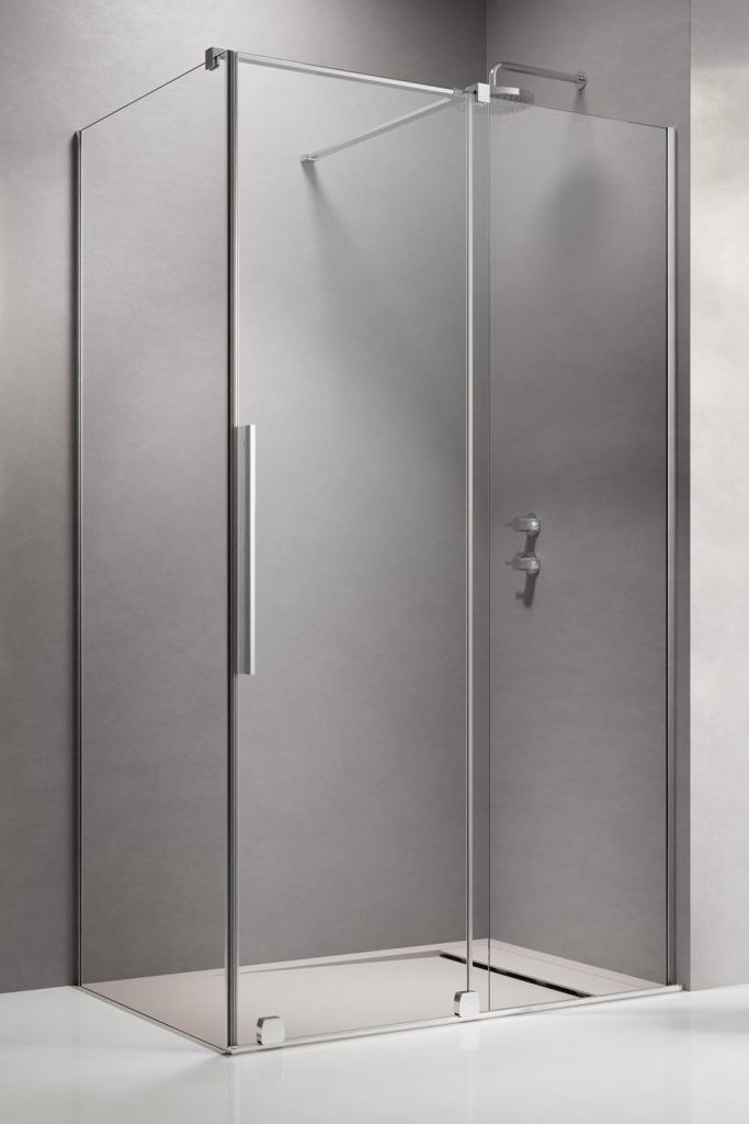 Radaway Furo KDJ drzwi prysznicowe 77,2 cm prawe chrom/szkło przezroczyste 10104772-01-01R