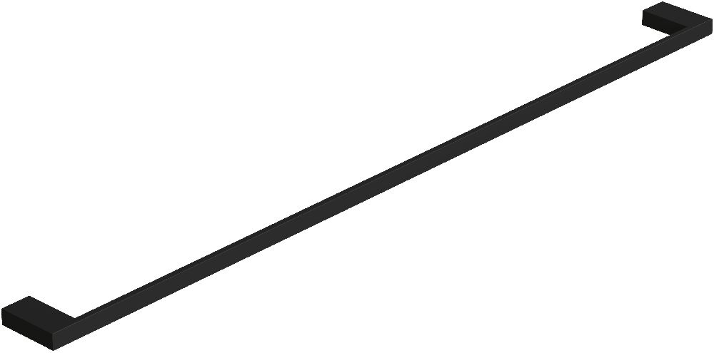 Kludi Vela C drążek na ręcznik 80 cm czarny mat 3196139