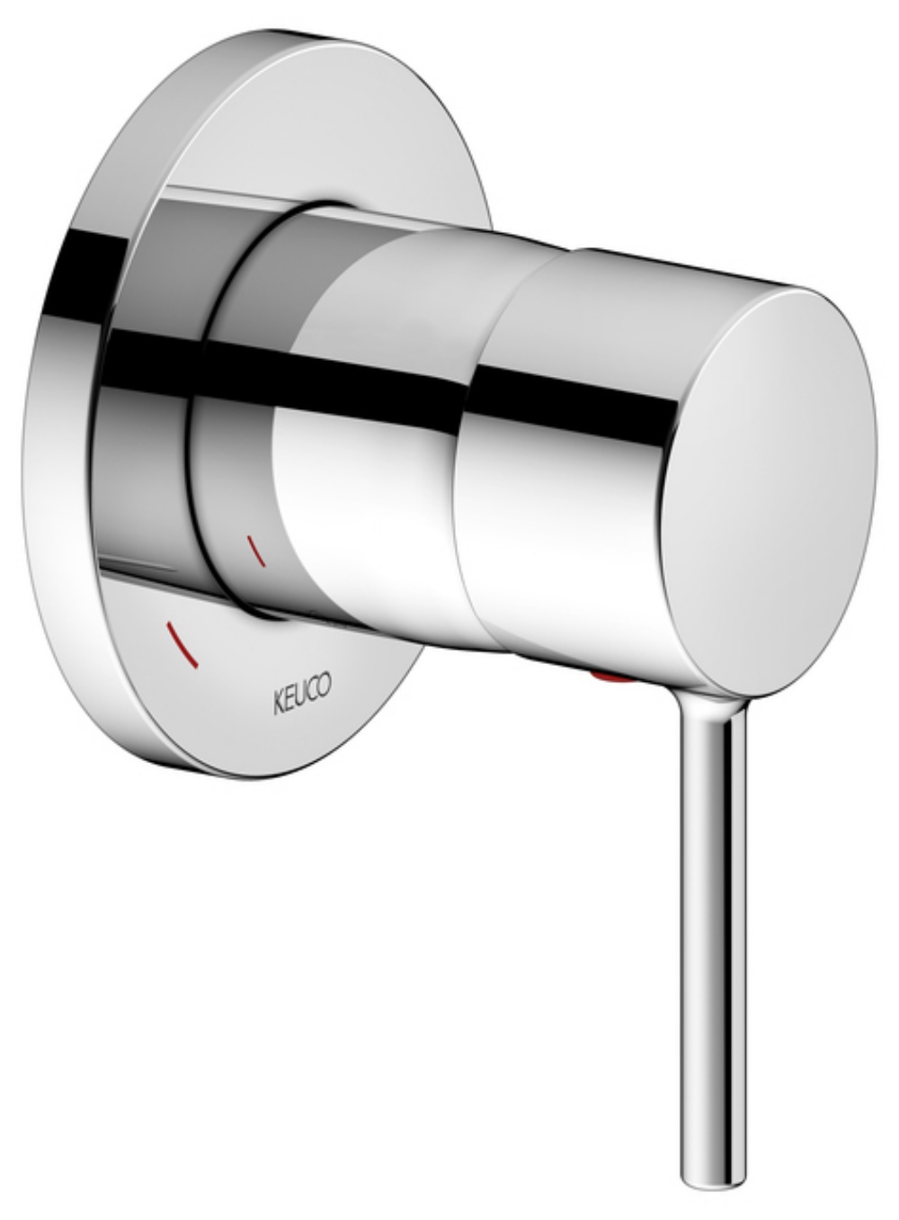 Keuco IXMO Soft bateria prysznicowa podtynkowa chrom 59551010201