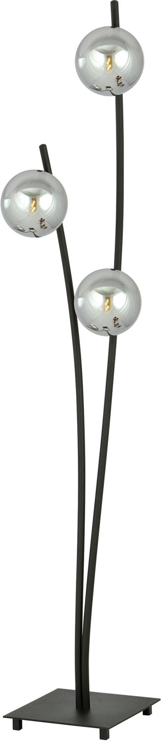 Emibig Hunter lampa stojąca 3x10 W czarna-grafitowa 1100/LP3