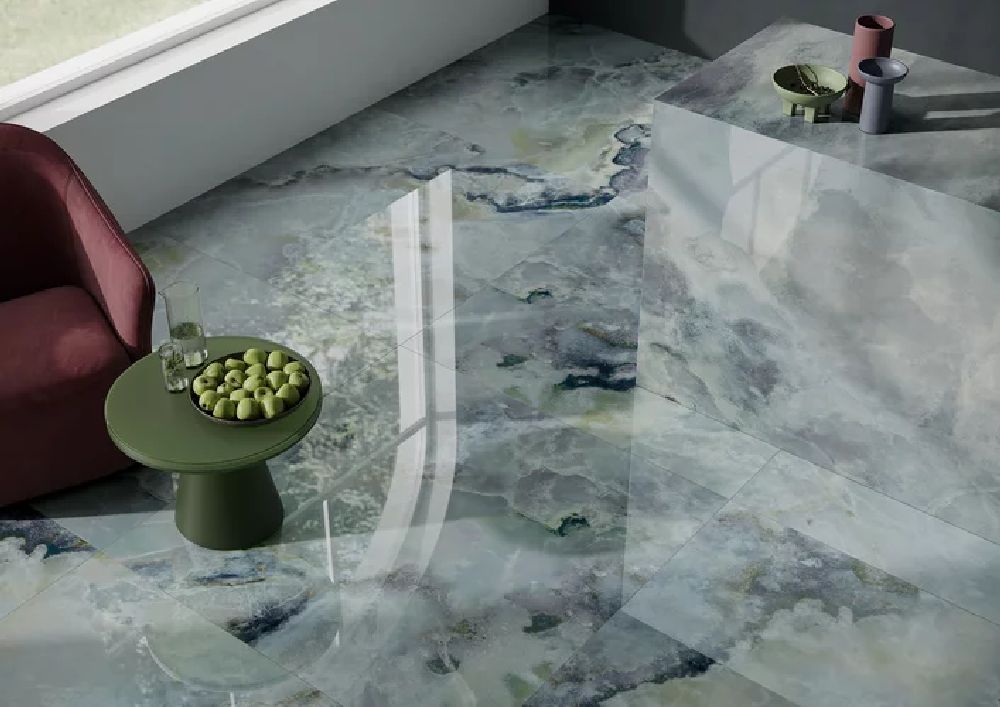 Paradyż Invisible płytka ścienno-podłogowa 119,8x59,8 cm zielona