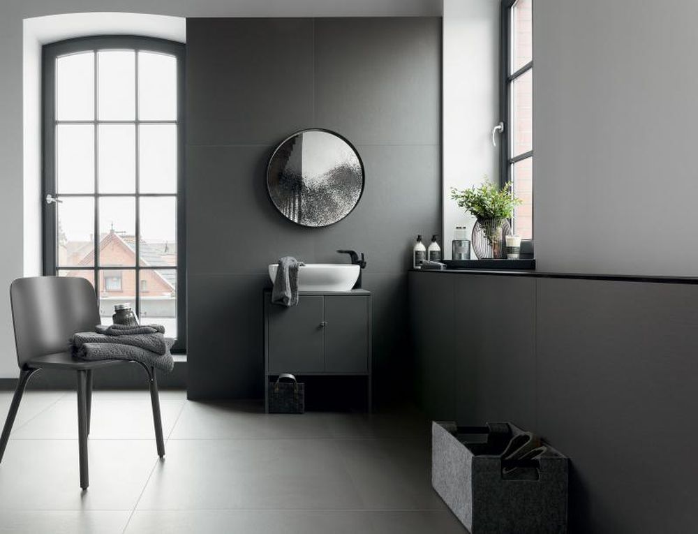 Tubądzin Industrio Anthrazite płytka podłogowa 119,8x59,8 cm