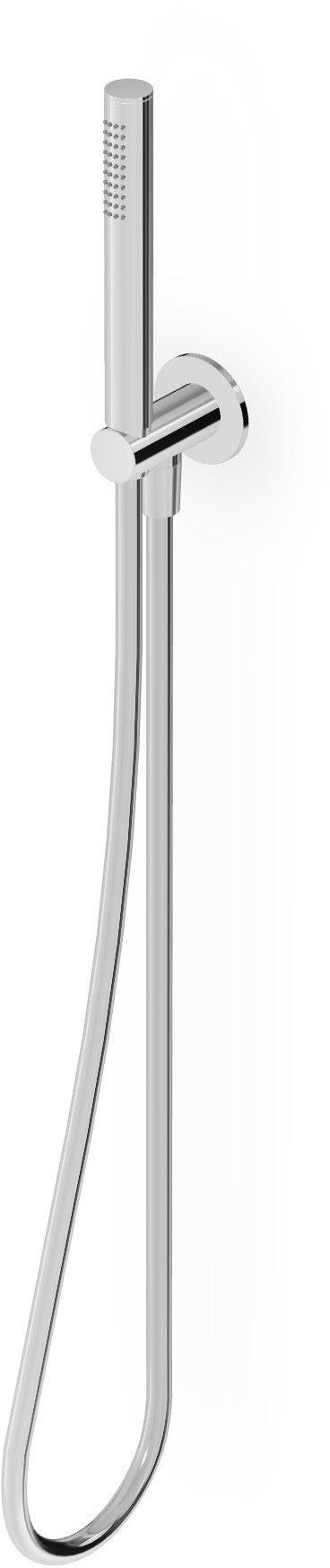 Zucchetti Nude zestaw prysznicowy ścienny chrom Z93930