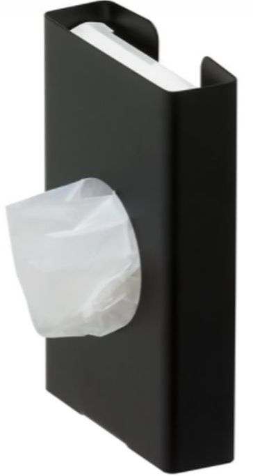 Geesa Hotel dozownik worków/chusteczek higienicznych czarny 91122-06