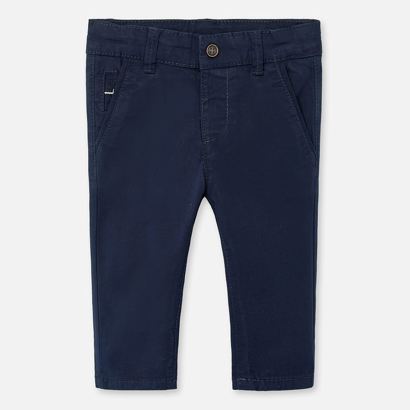 MAYORAL 522 Spodnie bawełniane dla chłopca do chrztu