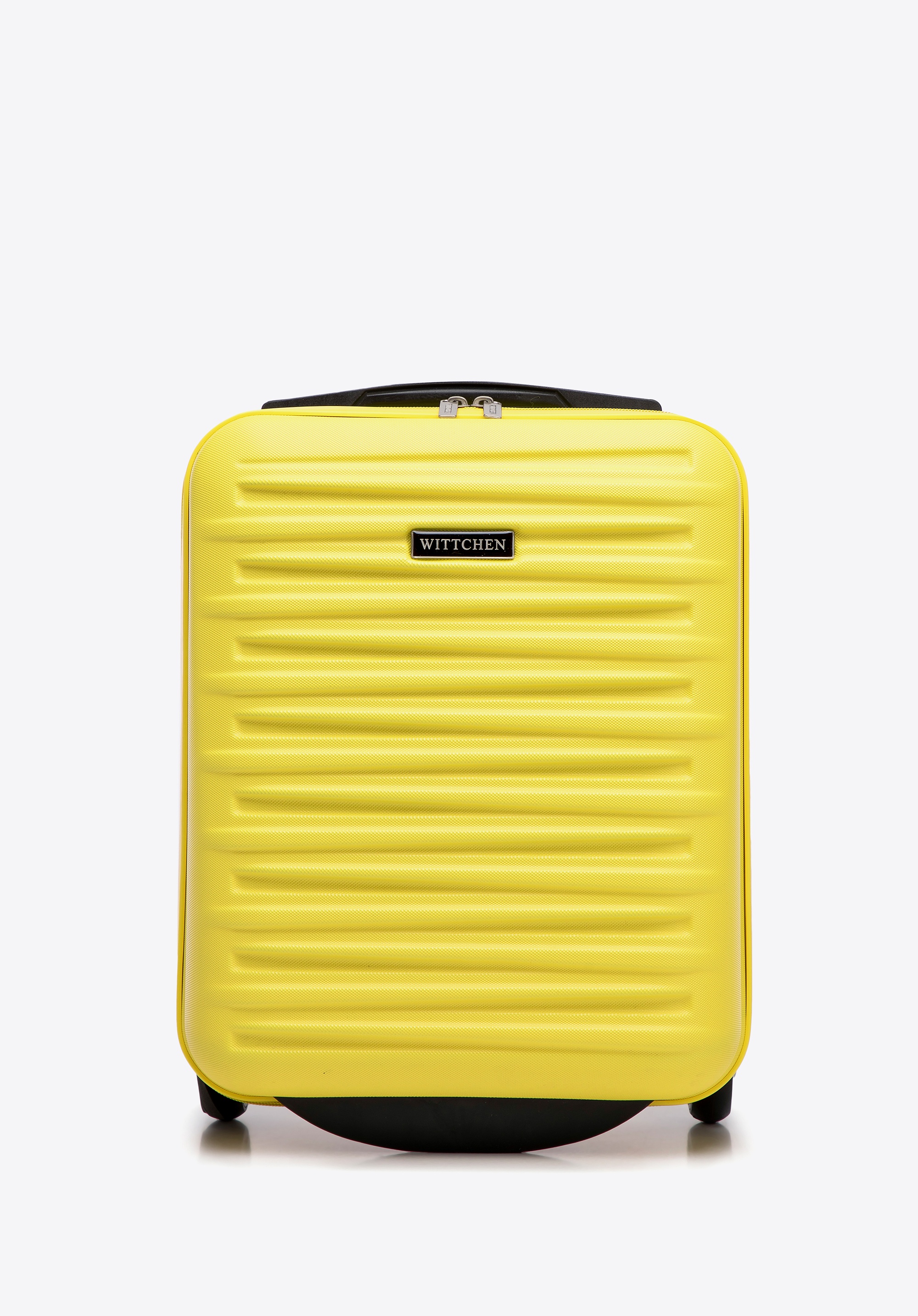 Walizka kabinowa z ABS-u żółta