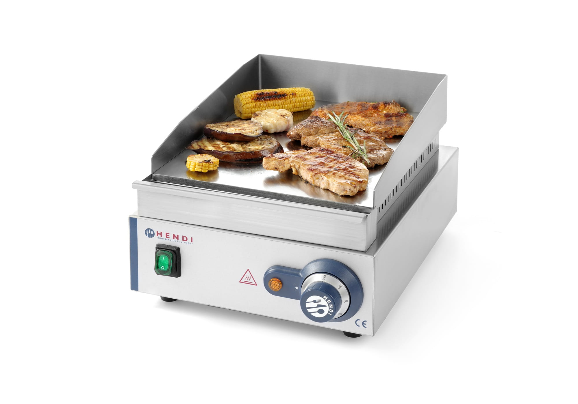 Płyta grillowa gładka 33x27cm Blue Line Hendi