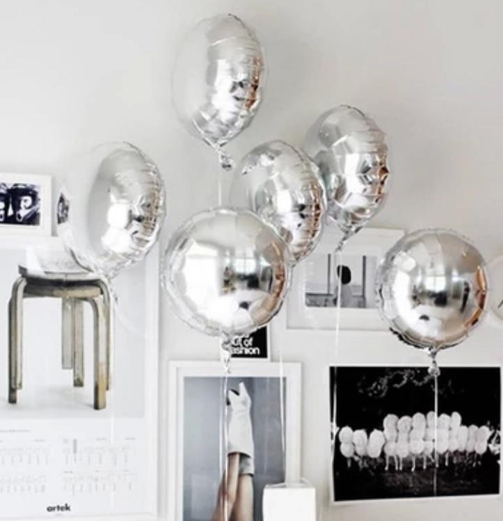 Okrągłe balony 10 sztuk - 45 cm